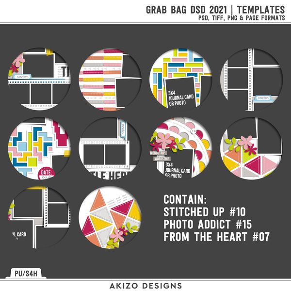 Grab Bag DSD 2021 Templates is Ready!
