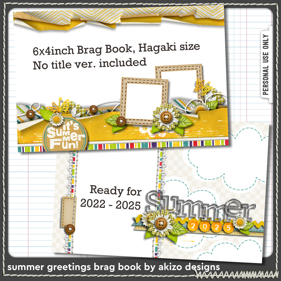 Summer Greetings Quickpages