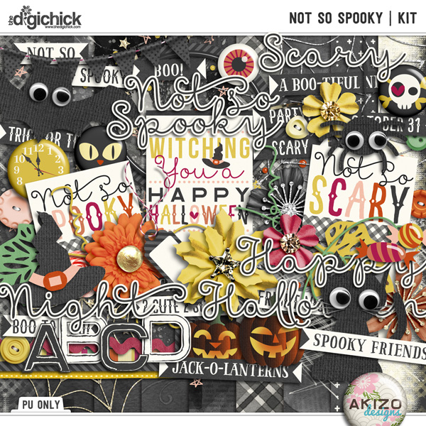 Not So Spooky | Kit by Akizo Designs