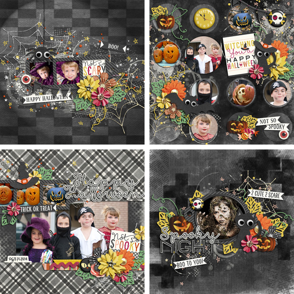 Layout Sample of Not So Spooky | Quickpage