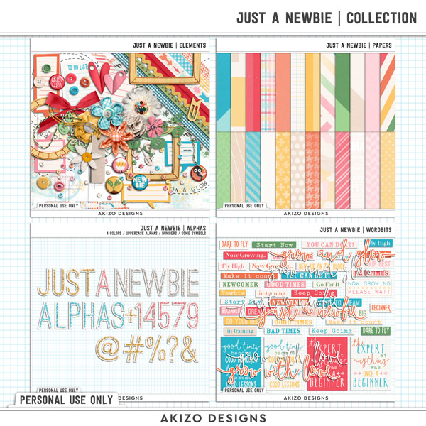 Just A Newbie | Collection by Akizo Designs