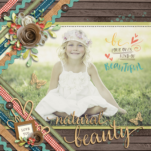 Layout Sample of Natural Beauty | Collection