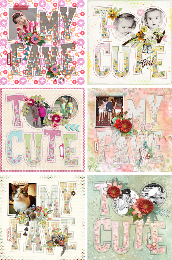 Layout Sample of Playing With Confetti 04 | Templates