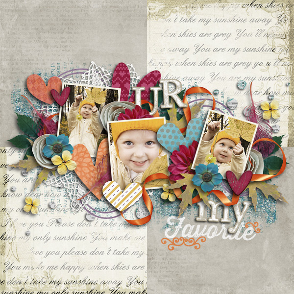 Layout Sample of From The Heart 01 | Templates