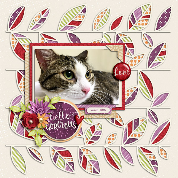 Layout Sample of Autumn Leaves 02 | Templates