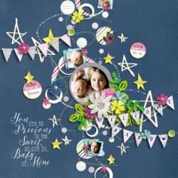 Oh Baby | Collection, Circle Addict 02 | Template Freebie