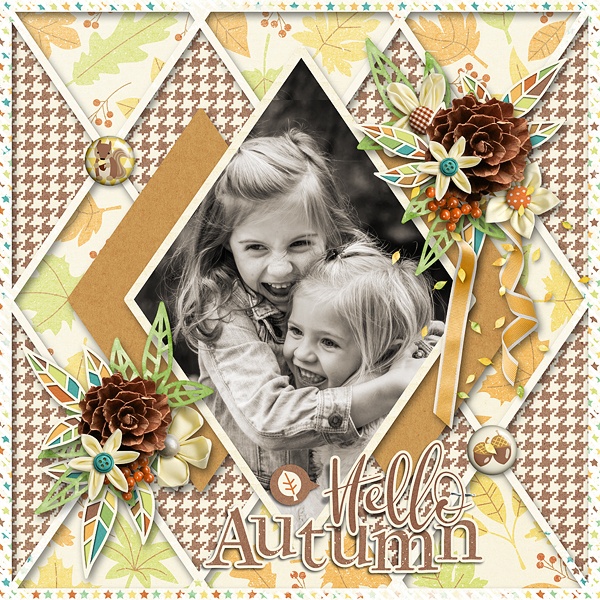 Layout Sample of Falling Into Autumn | Collection