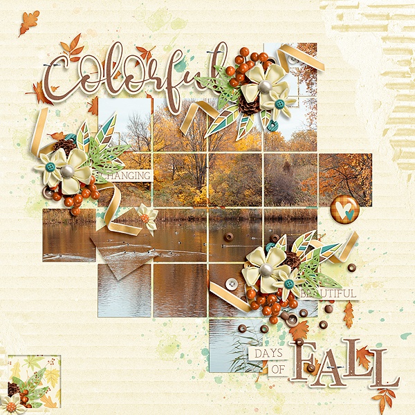 Layout Sample of Falling Into Autumn | Collection