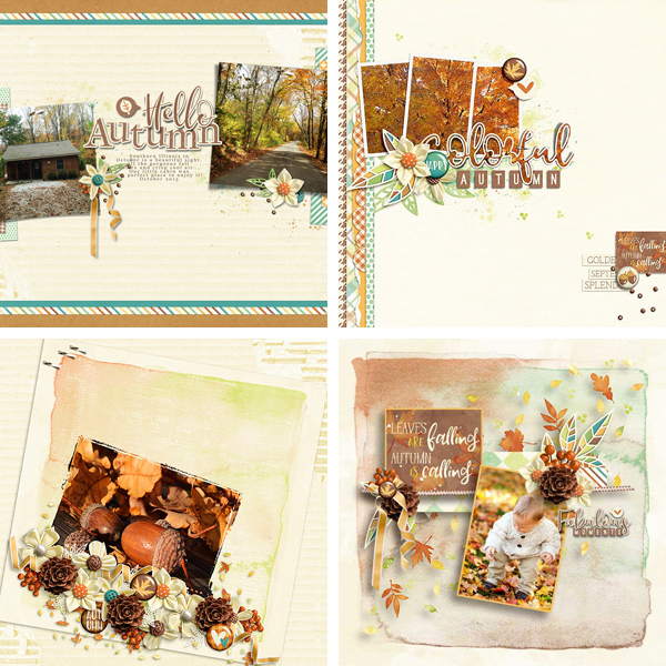 Layout Sample of Falling Into Autumn | Collection