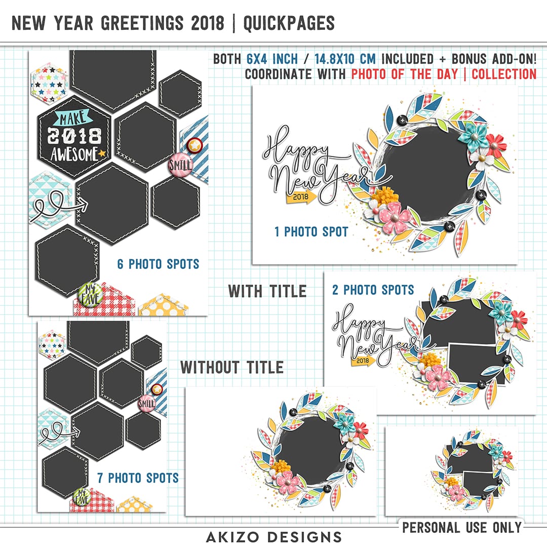 NewYear Greetings 2018 Quickpages