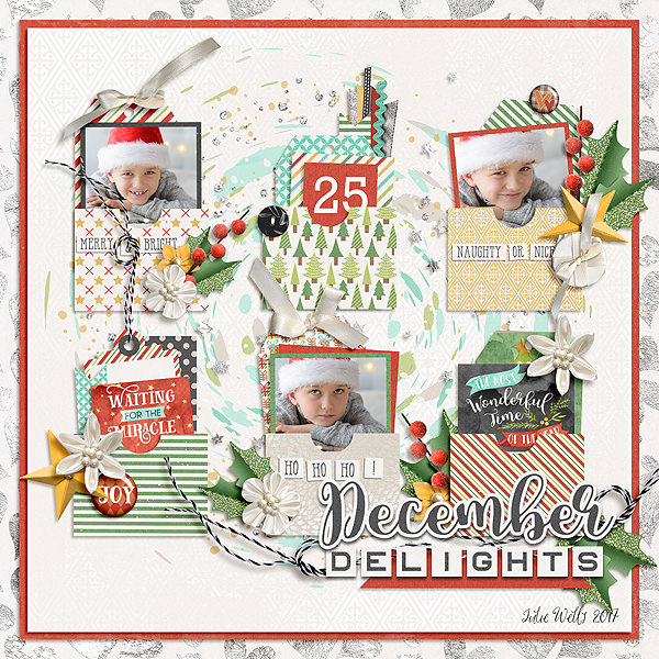 Layout Sample of Happy Holidays | Collection
