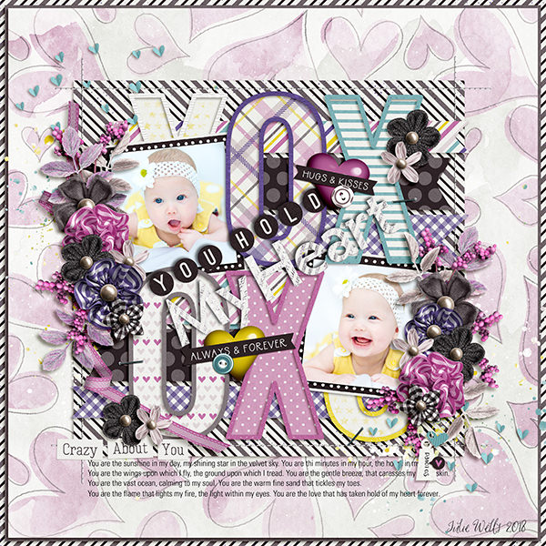 Layout Sample made by Julie using Always And Forever | Collection