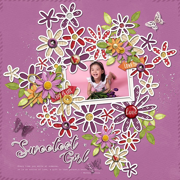 Layout Sample of Spring Leaves 03 | Templates