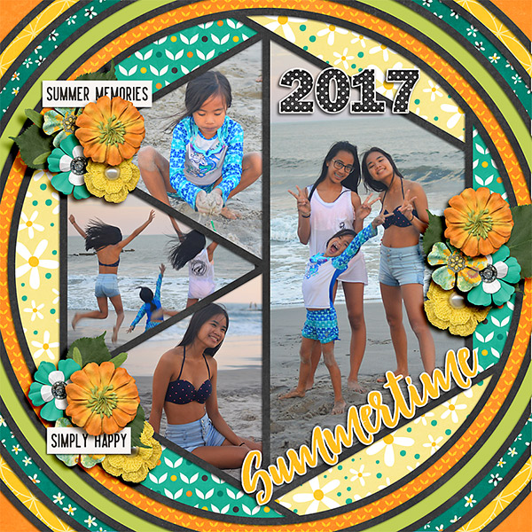 Layout Sample of Crazy Squares 08 | Templates