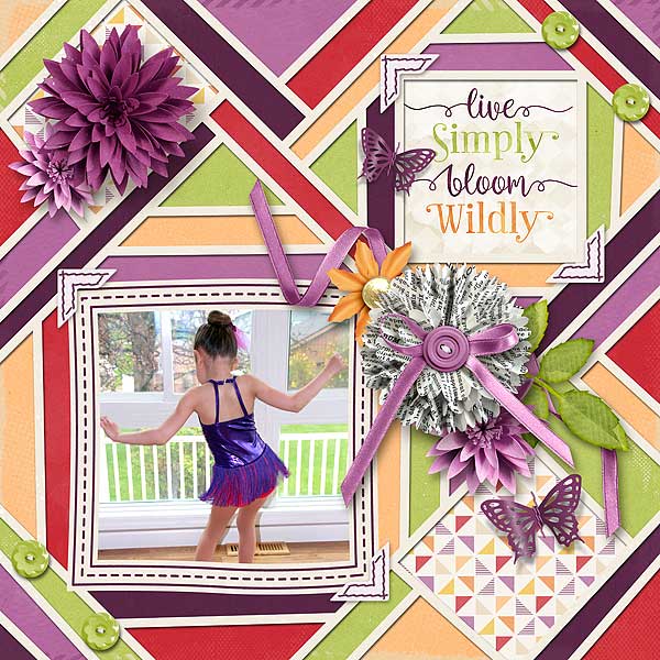 Layout Sample of Crazy Squares 08 | Templates