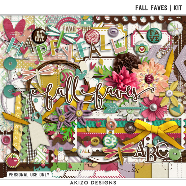 Fall Faves | kit by Akizo Designs