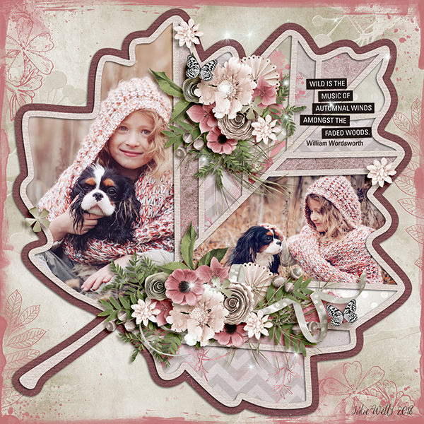 Layout Sample of Autumn Leaves 03 | Templates