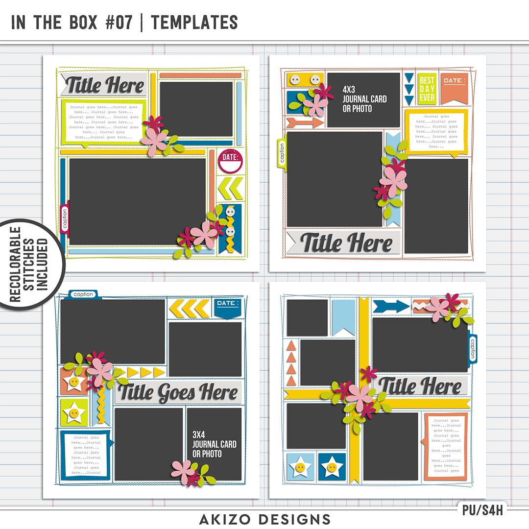 In The Box 07 | Templates