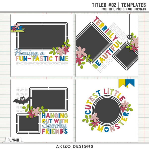 Titled 02 | Templates by Akizo Designs