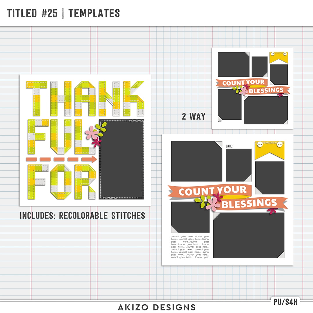 Titled 25 | Templates by Akizo Designs