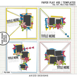 Paper Play 05 | Templates