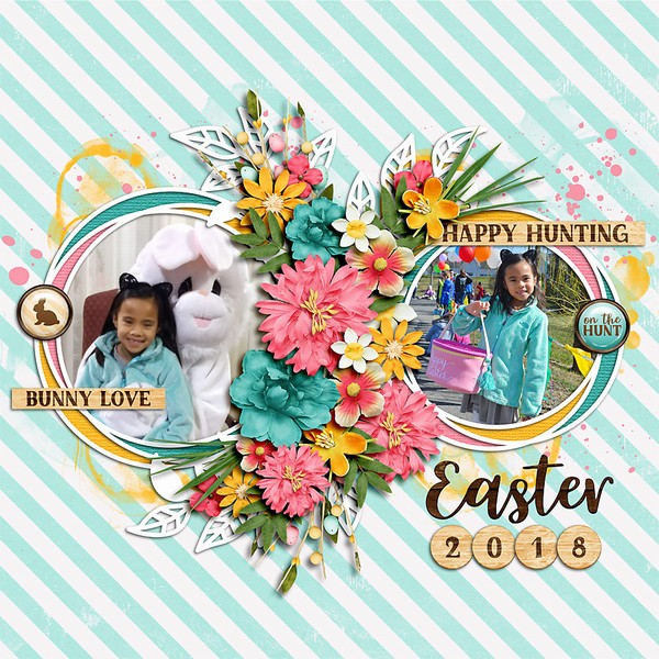 Layout Sample of Spring Leaves 04 | Templates