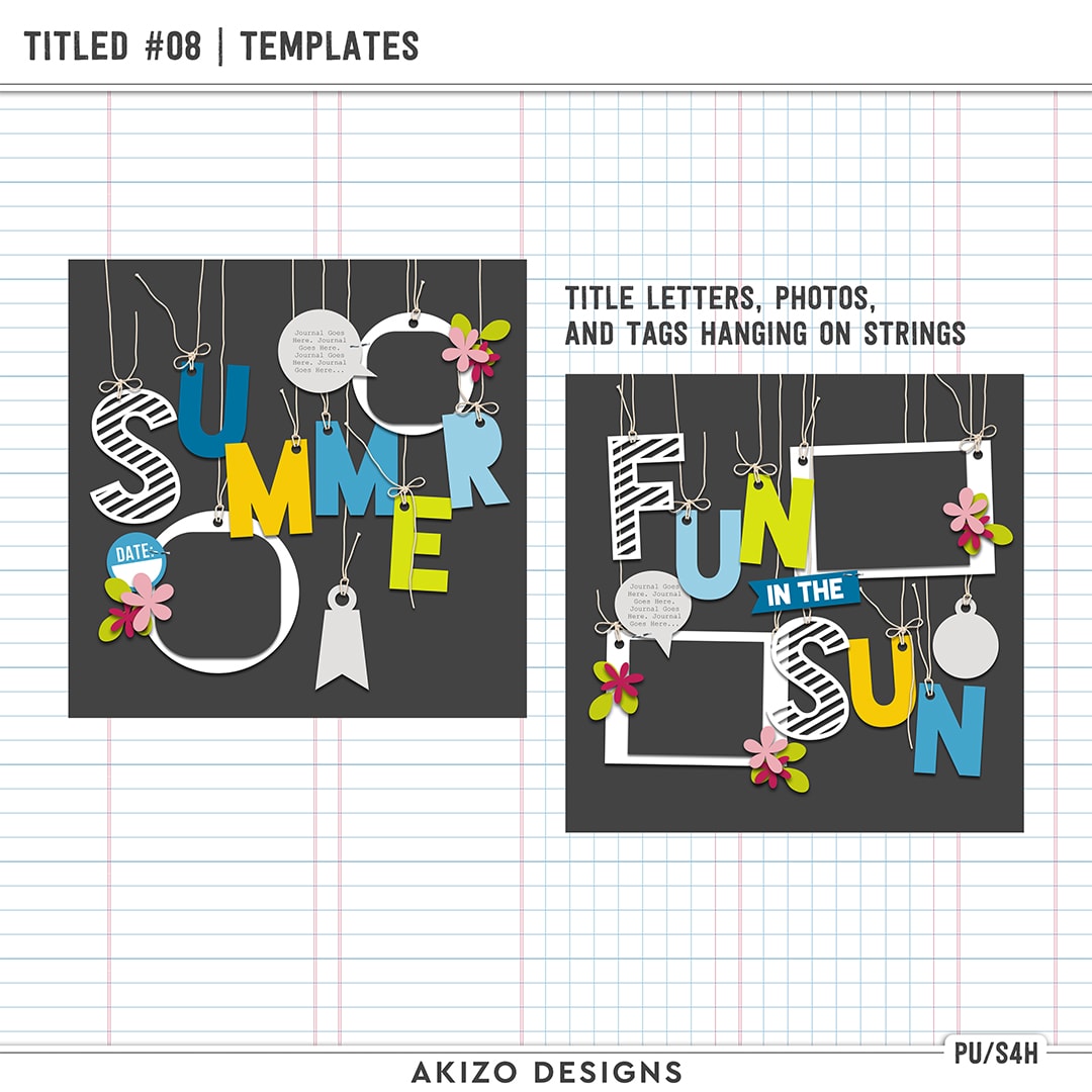 Titled 08 | Templates by Akizo Designs