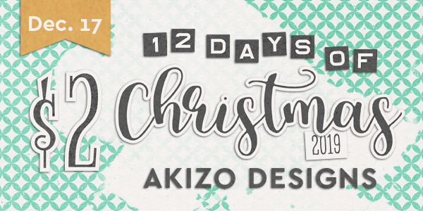  - 12 Days of Xmas | Akizo Designs | Digital Scrapbooking