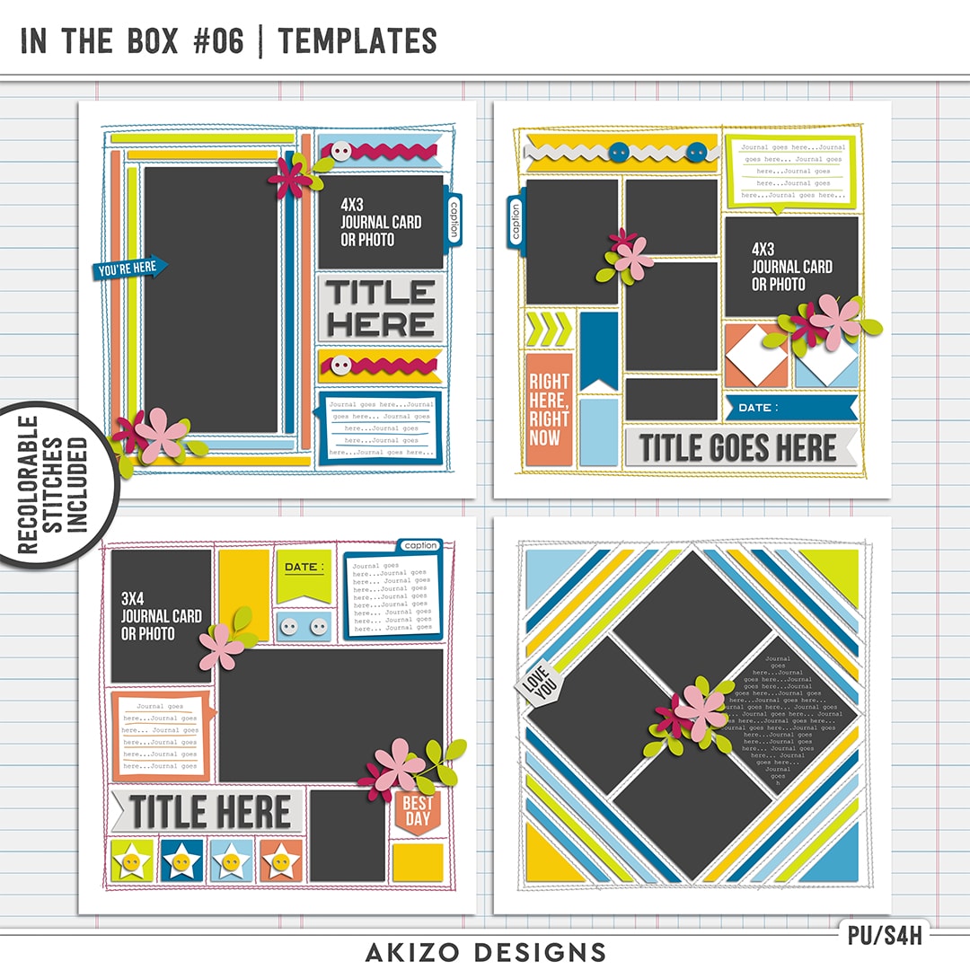In The Box 06 | Templates by Akizo Designs