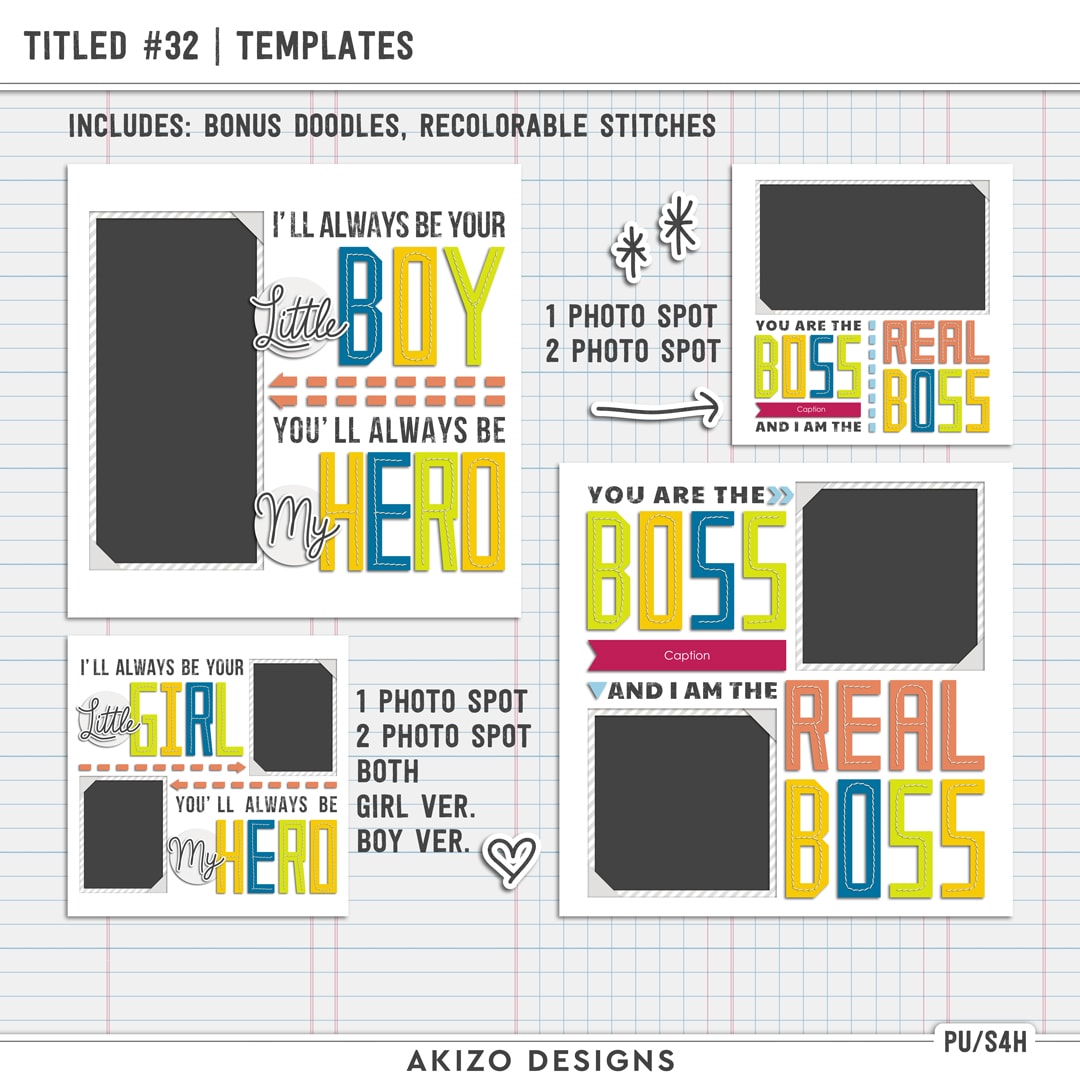 Titled 32 | Templates by Akizo Designs
