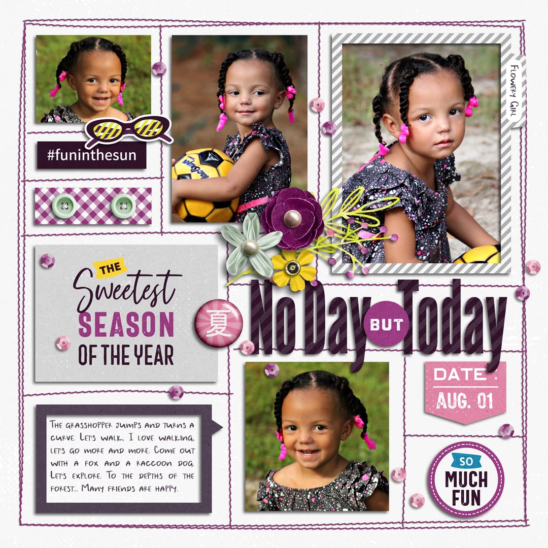 Layout Sample of In The Box 08 | Templates