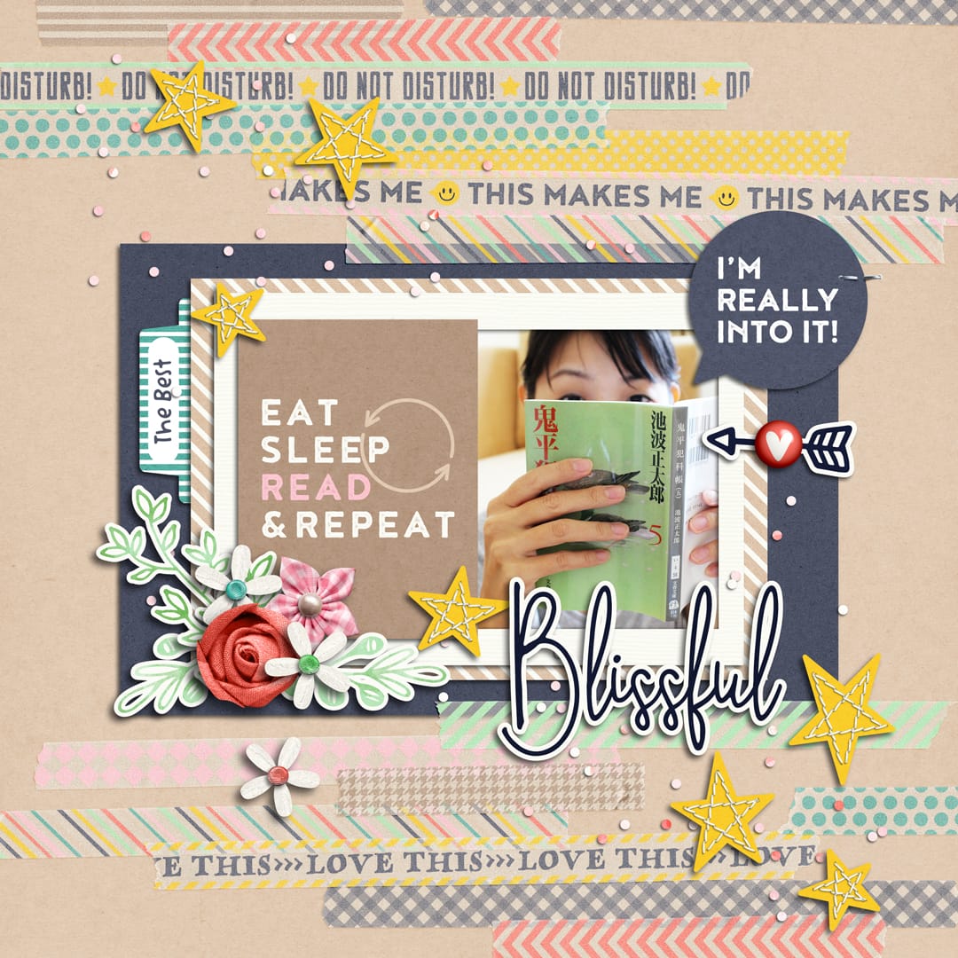 Layout Sample of This Makes Me Happy | Journal Cards