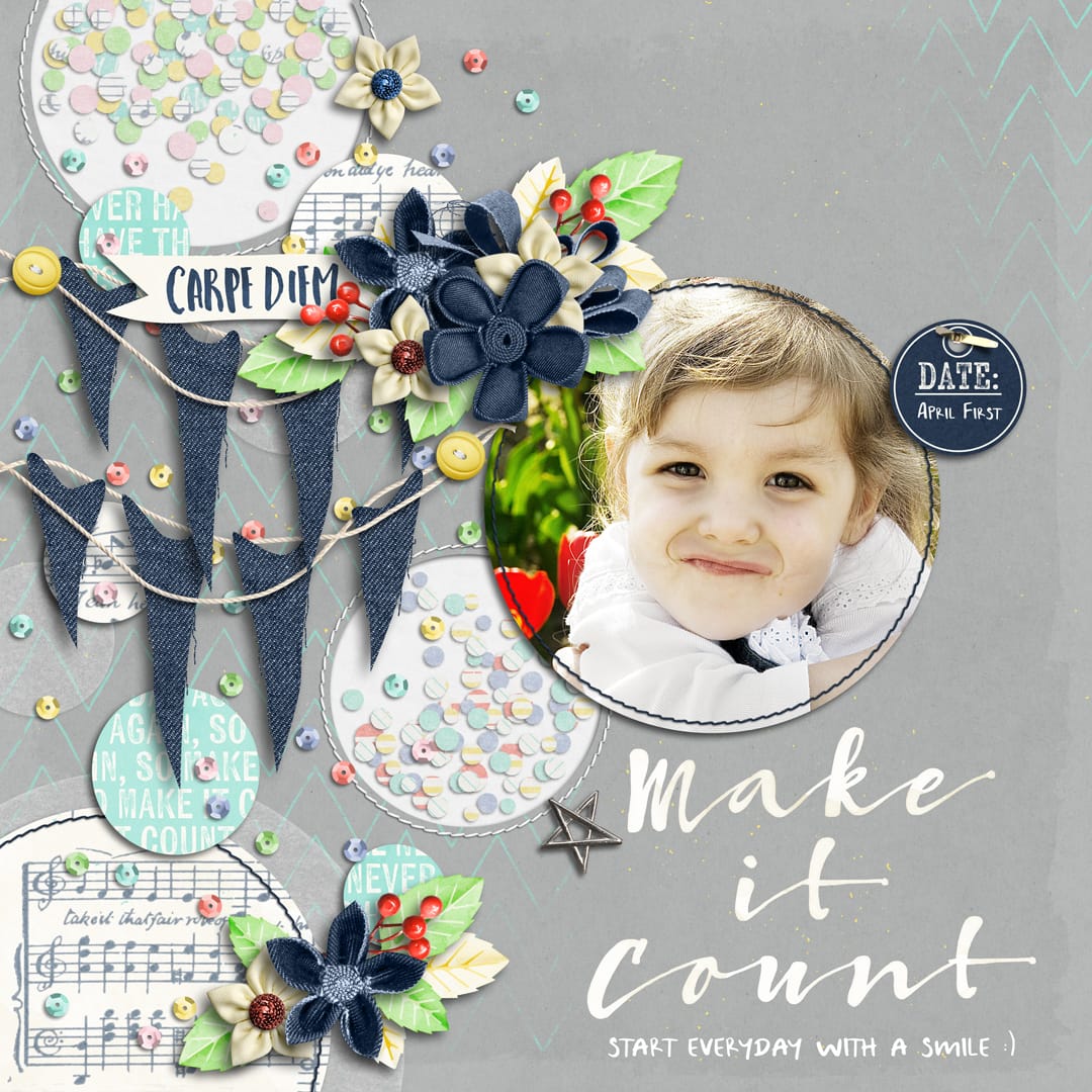 Layout Sample of Make It Count | Collection