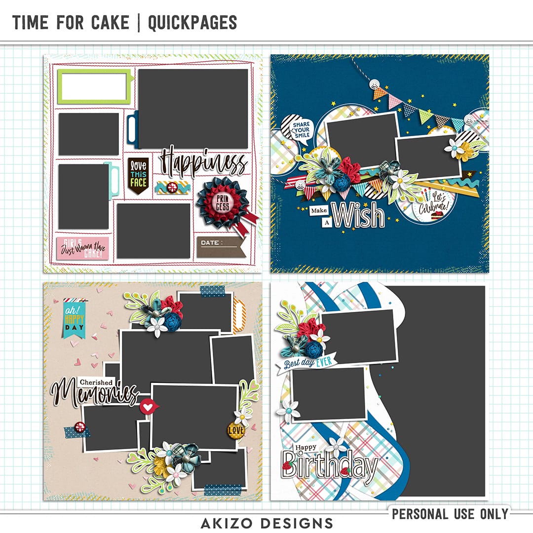 Time For Cake | Quickpages