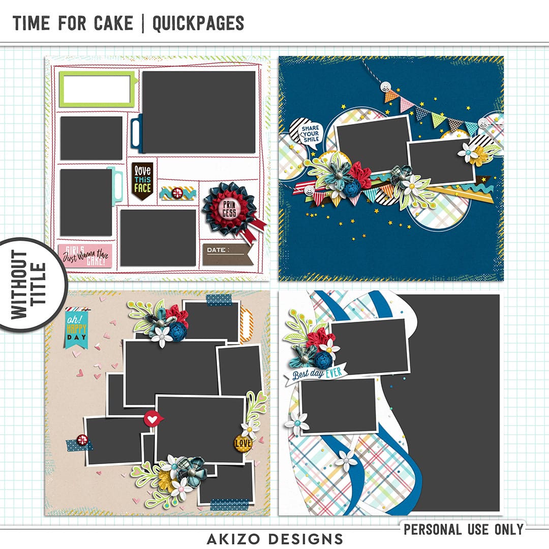 Time For Cake | Quickpages