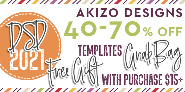 DSD 2021 Sale | Akizo Designs | Digital Scrapbooking