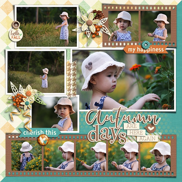 Layout Sample of Photo Addict 15 | Templates