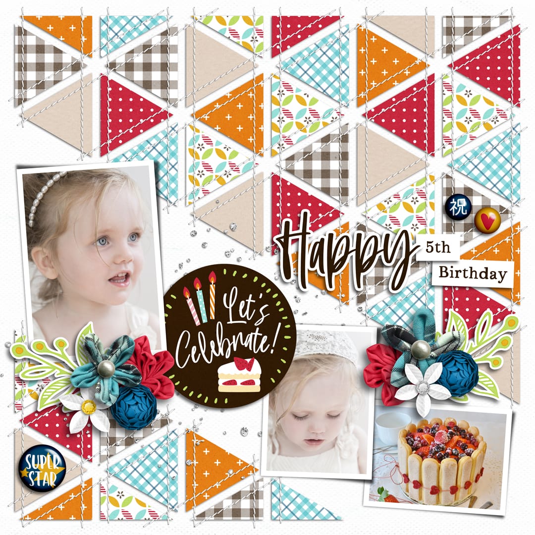 Time For Cake | Collection, Stitched Up 10 | Templates