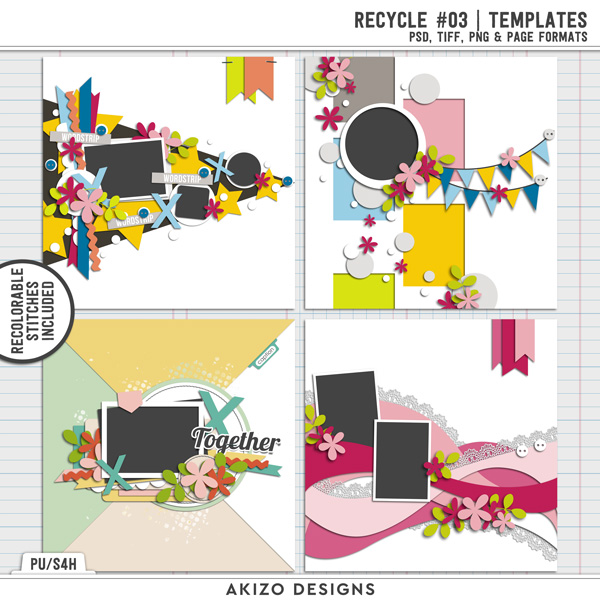 Recycle 03 | Templates by Akizo Designs