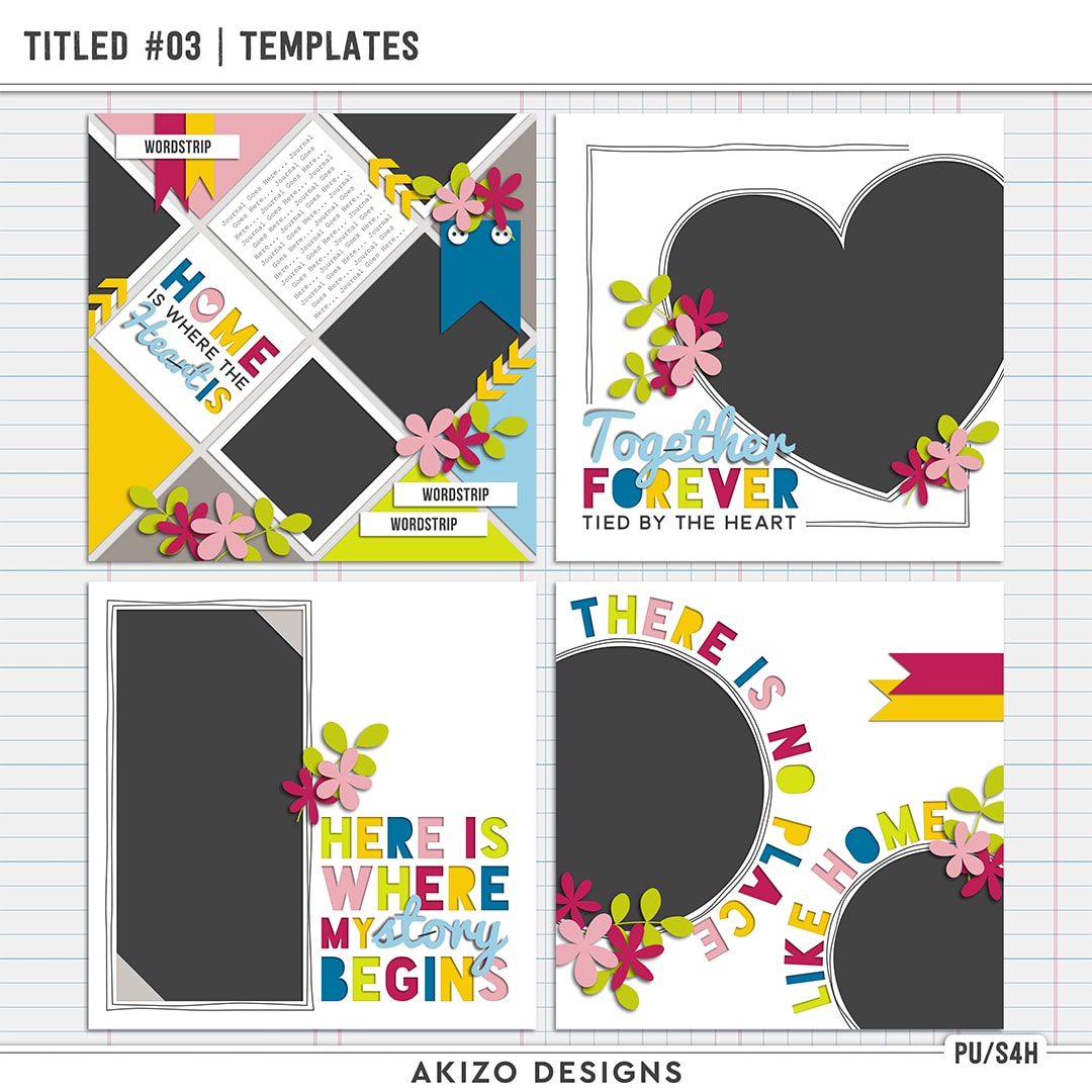 Titled 03 | Templates by Akizo Designs