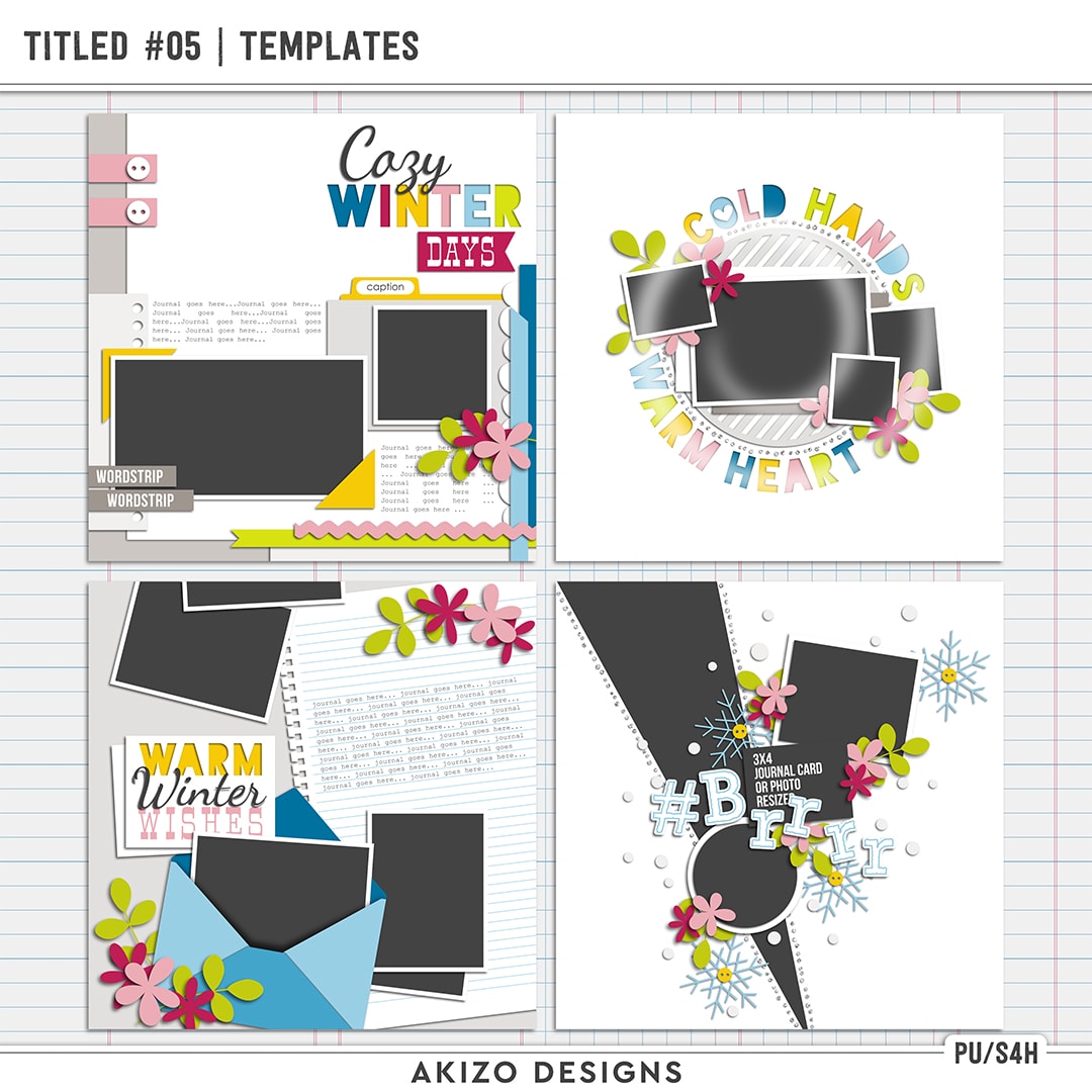 Titled 05 | Templates by Akizo Designs