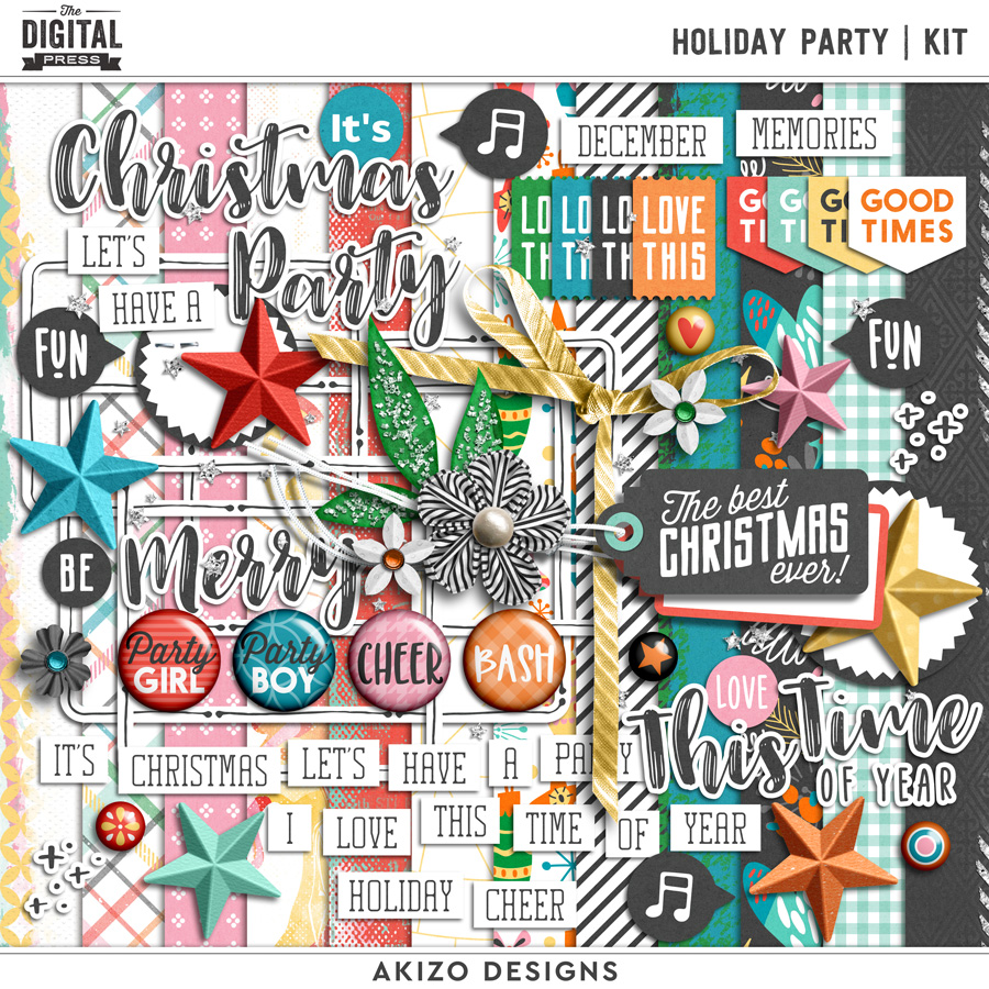 Holiday Party | Kit by Akizo Designs