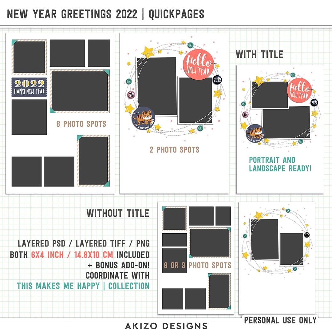 New Year Greetings 2022 Quickpages