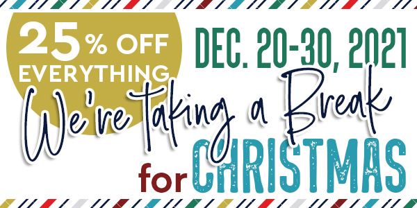 Taking A Break For Christmas + 25% OFF Sale | Akizo Designs | Digital Scrapbooking