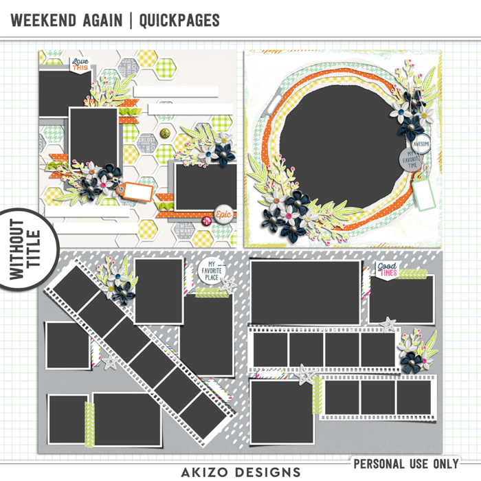 Weekend Again | Quickpages