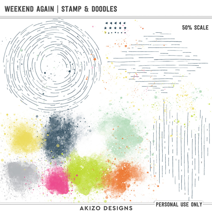 Weekend Again | Stamp And Doodles