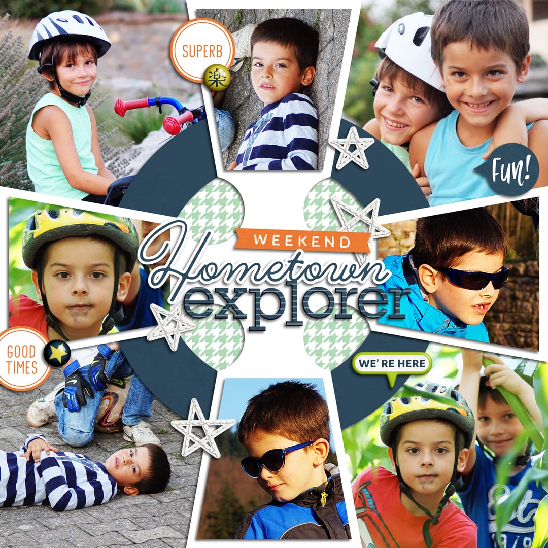 Layout Sample of Titled 21 | Templates
