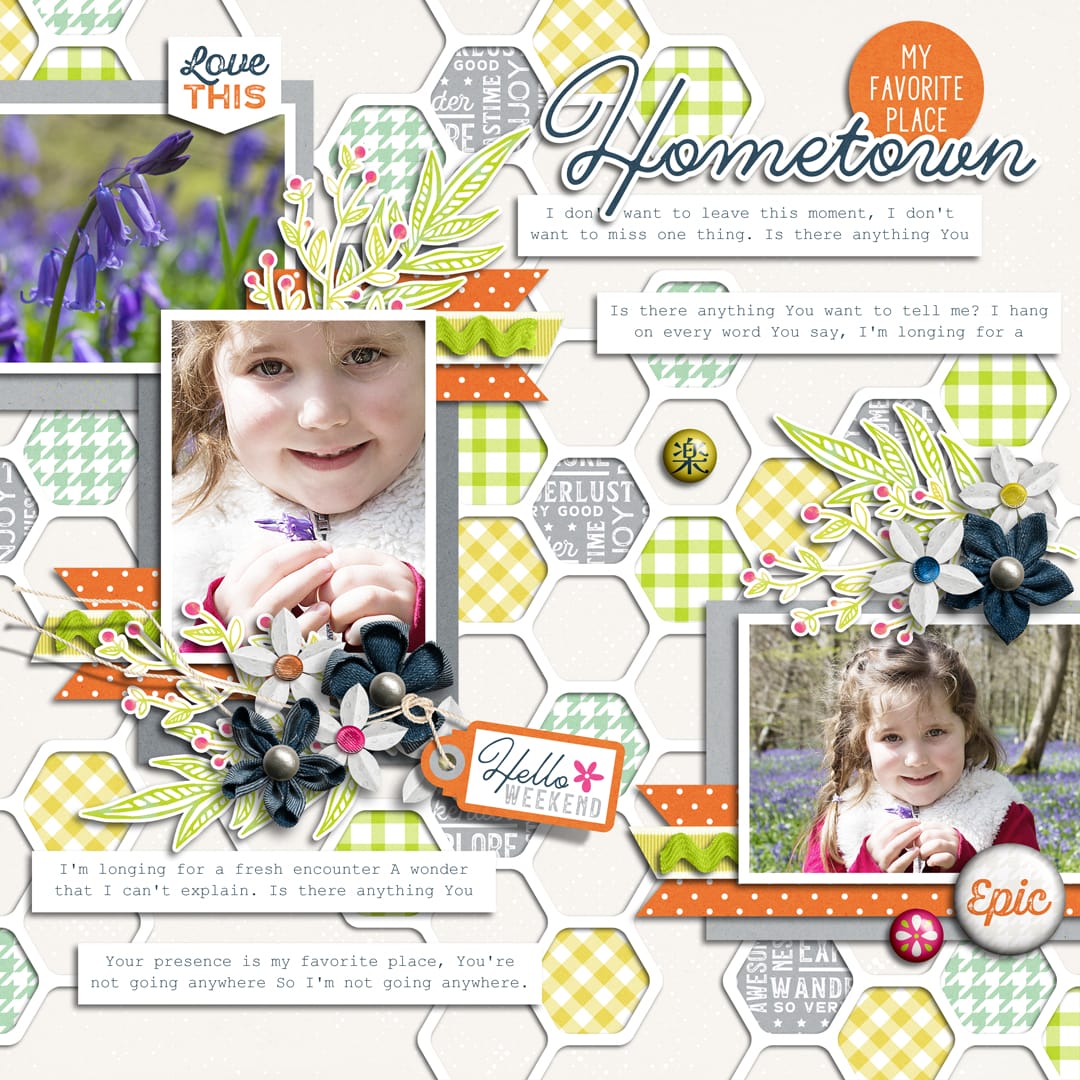 Layout Sample of Weekend Again | Quickpages