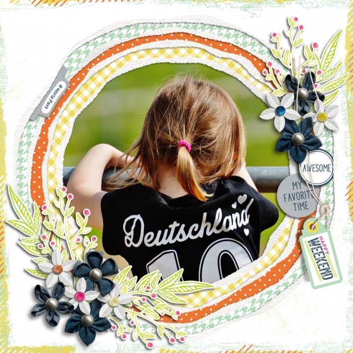 Weekend Again | Collection, Torn Paper Play 06 | Templates