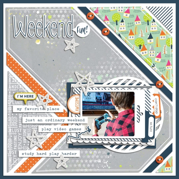 Weekend Again | Collection, Paper Play 08 | Templates
